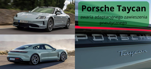 Naprawa układu regulacji poziomu zawieszenia w Porsche Taycan – diagnostyka i usunięcie awarii