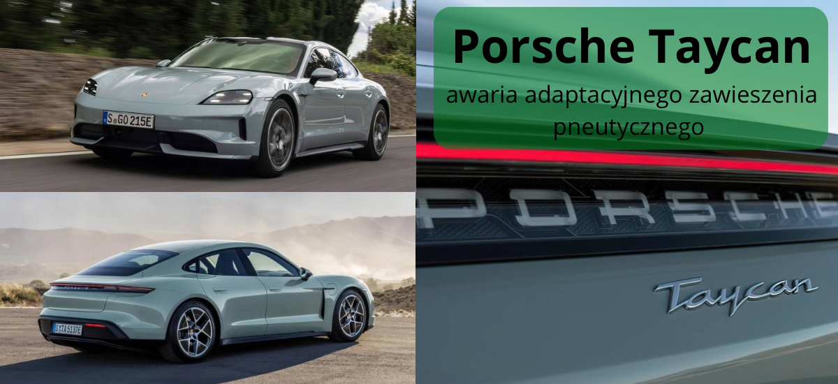 Naprawa układu regulacji poziomu zawieszenia w Porsche Taycan – diagnostyka i usunięcie awarii